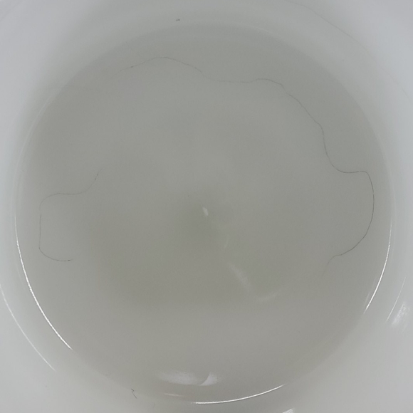 MILK GLASS VINTAGE CANDY DISH - Picture 5 of 9